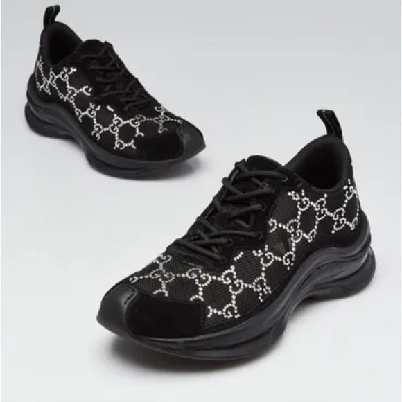 Brand new with box & dustbag GUCCI
GG Crystal Mesh Runner Sneakers Womens size 5 - Picture 3 of 16
